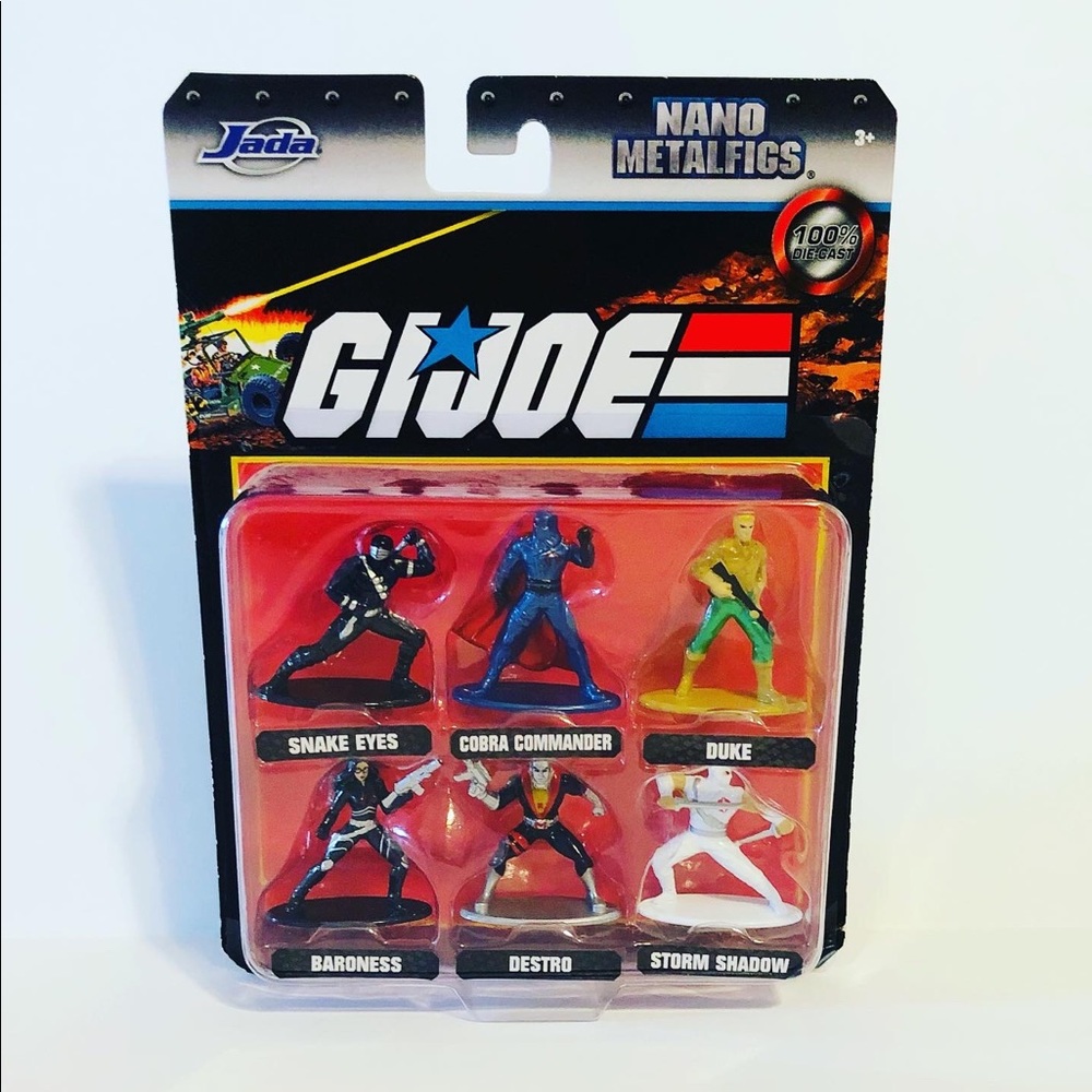 Jada Toys G.I. Joe 1.65" Die-cast Metal Figures 6-Pack